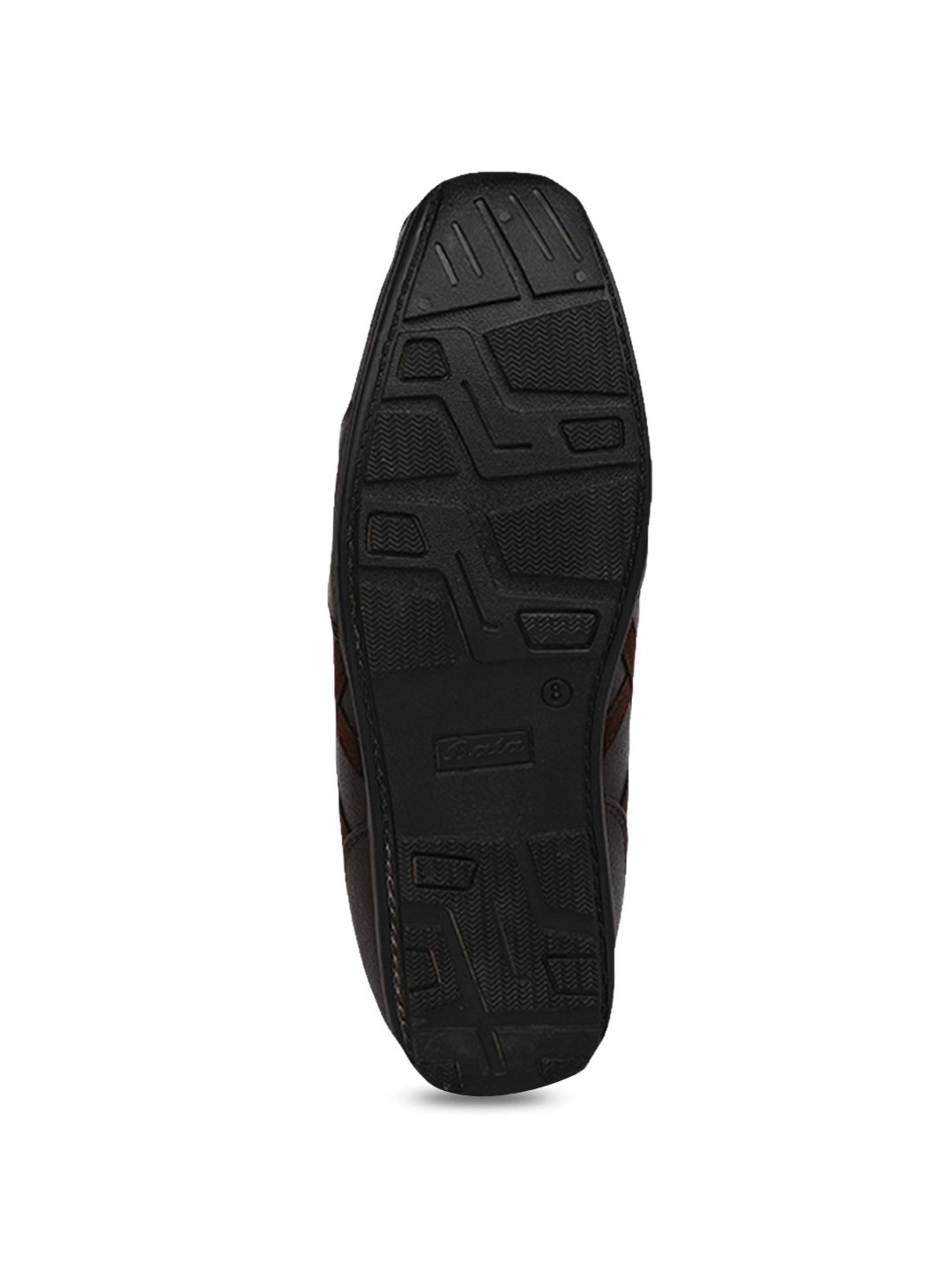 Bata Men's Docie II Dark Brown Slip-Ons