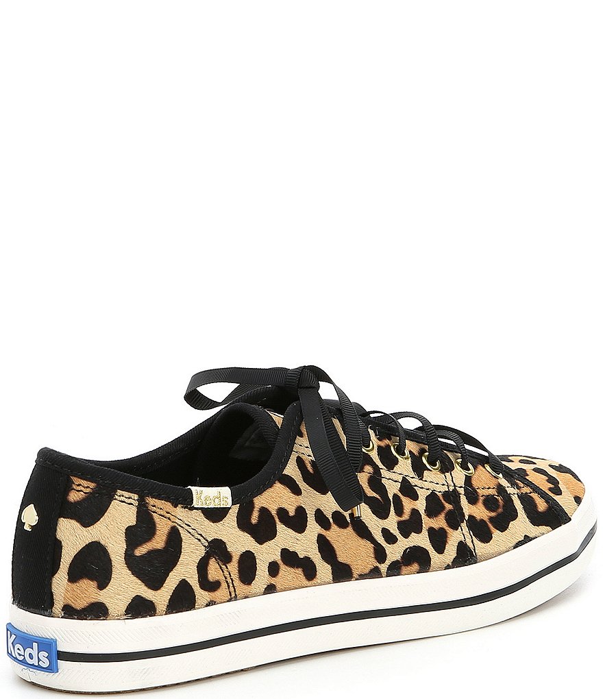 Keds Keds x kate spade new york Kickstart Leopard Print Lace-Up Sneakers