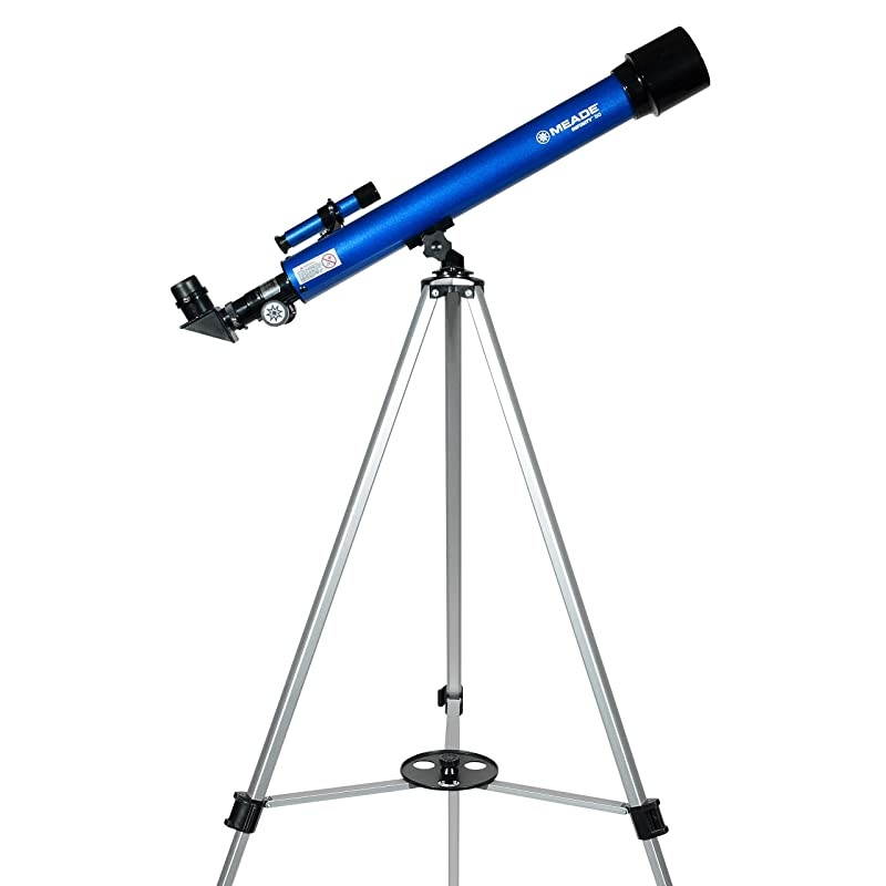 Infinity 50mm Aperture Portable Refracting Astronomy Telescope for Kids Beginners Multiple Eyepieces Accessories Included View The Moon Have Fun Learning About Space