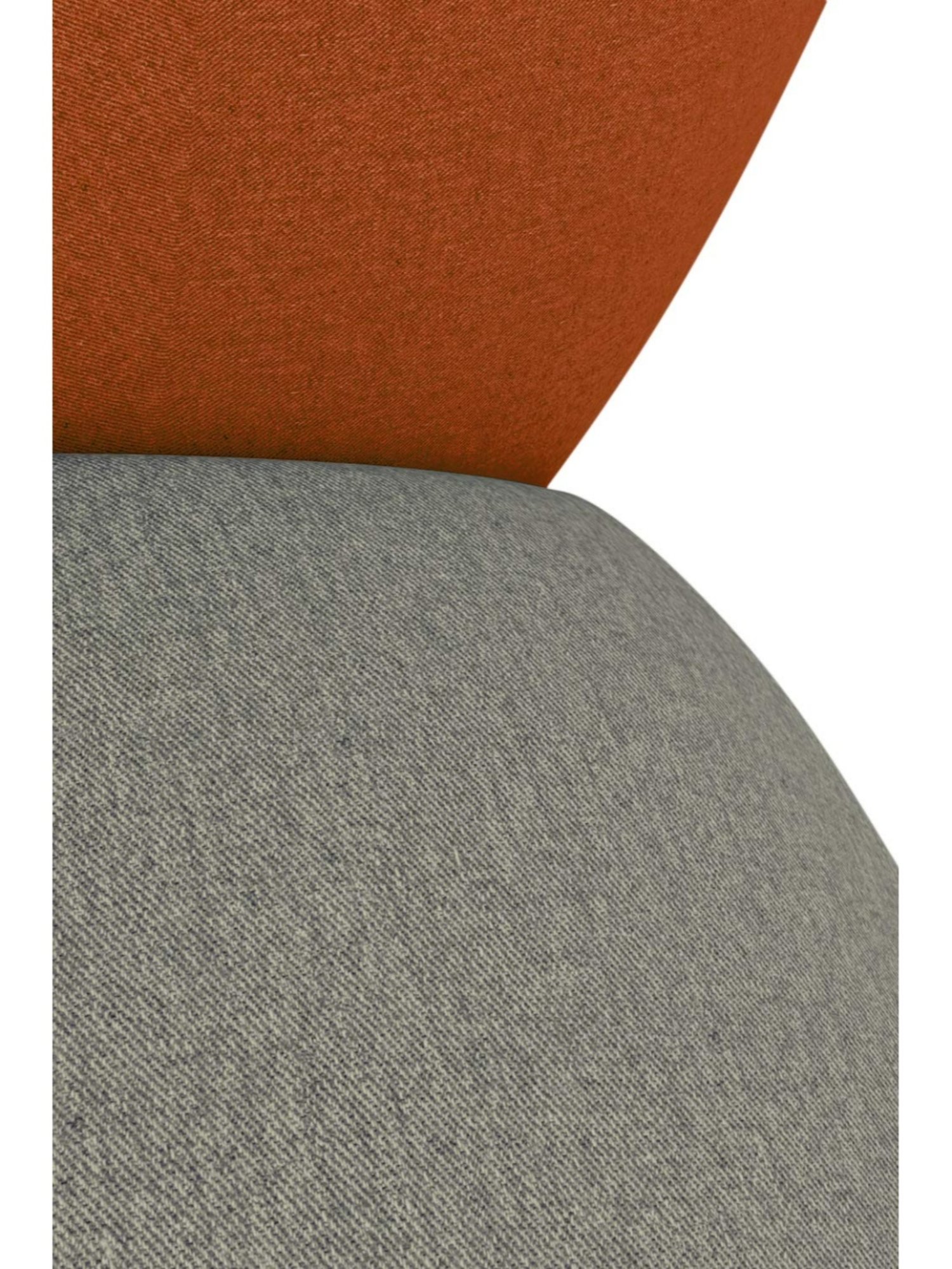 Godrej Interio Loop Flame Brown Plywood Pouf (1 Year Warranty)