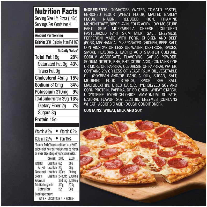 Red Baron Classic Pepperoni Frozen Pizza - 20.6oz