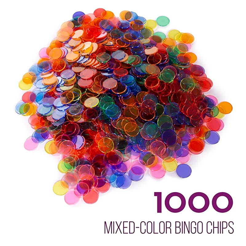 Royale Bundle | Complete Set with 1000 Chips 100 Cards and Jumbo Deck of Calling Cards | AllInclusive Kit for Schools Rec Centers Senior Homes Charity Events and Large Group Games