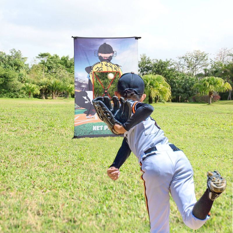 EZ Goal Pitching Throwback - 6' x 6'