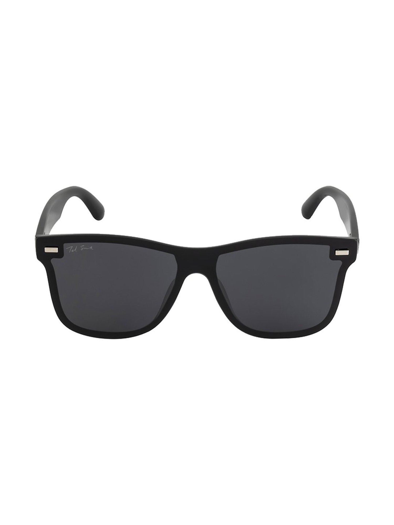 Ted Smith Grey Wayfarer Unisex Sunglasses