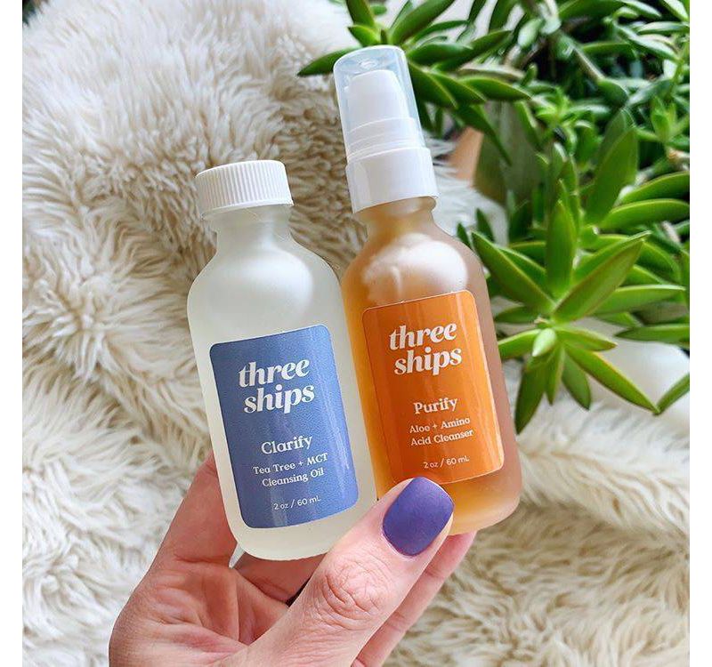 Three Ships Clarify Tea Tree Cleansing Oil - 2 fl oz