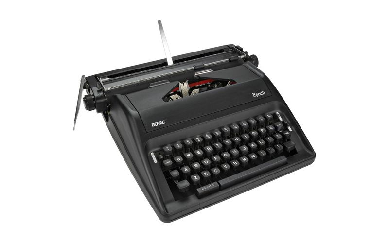 Royal Epoch Manual Typewriter - 11.60" Print Width - Line Spacing, Tab Position, Impression Control Lever