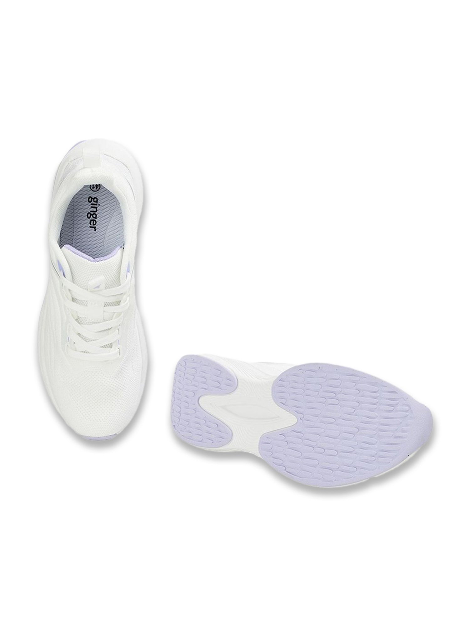 Ginger by Lifestyle Women's White Running Shoes