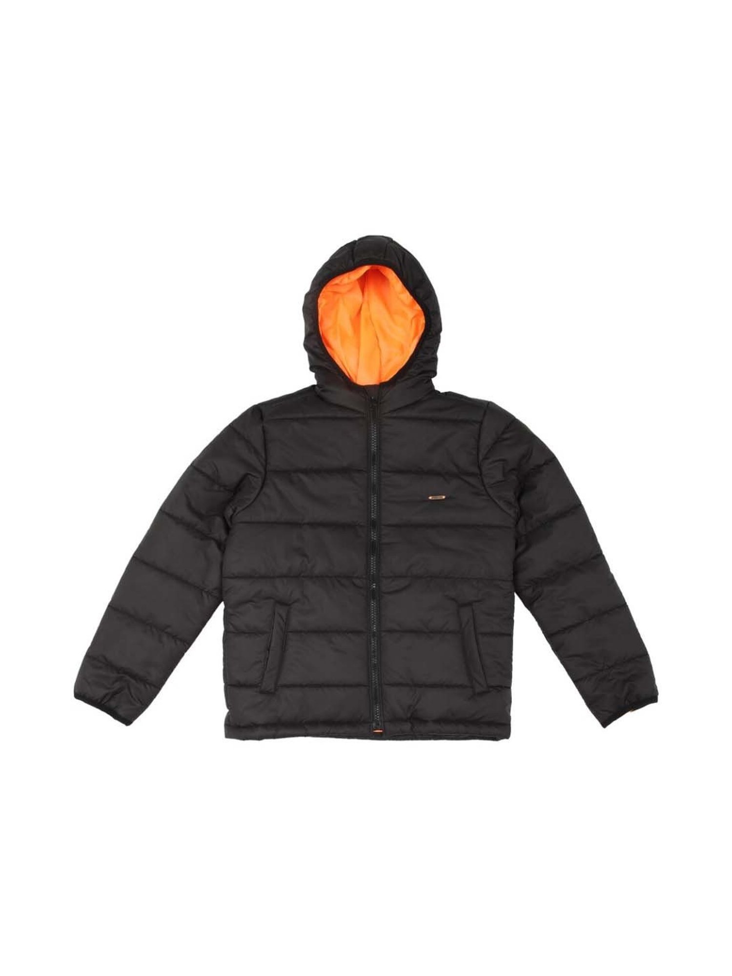Allen Solly Junior Black Regular Fit Full Sleeves Jacket