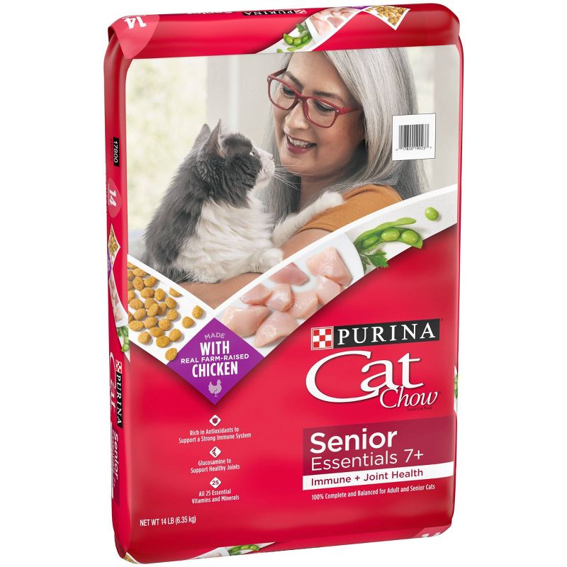 Cat Chow Senior Dry Cat Food - 13lbs