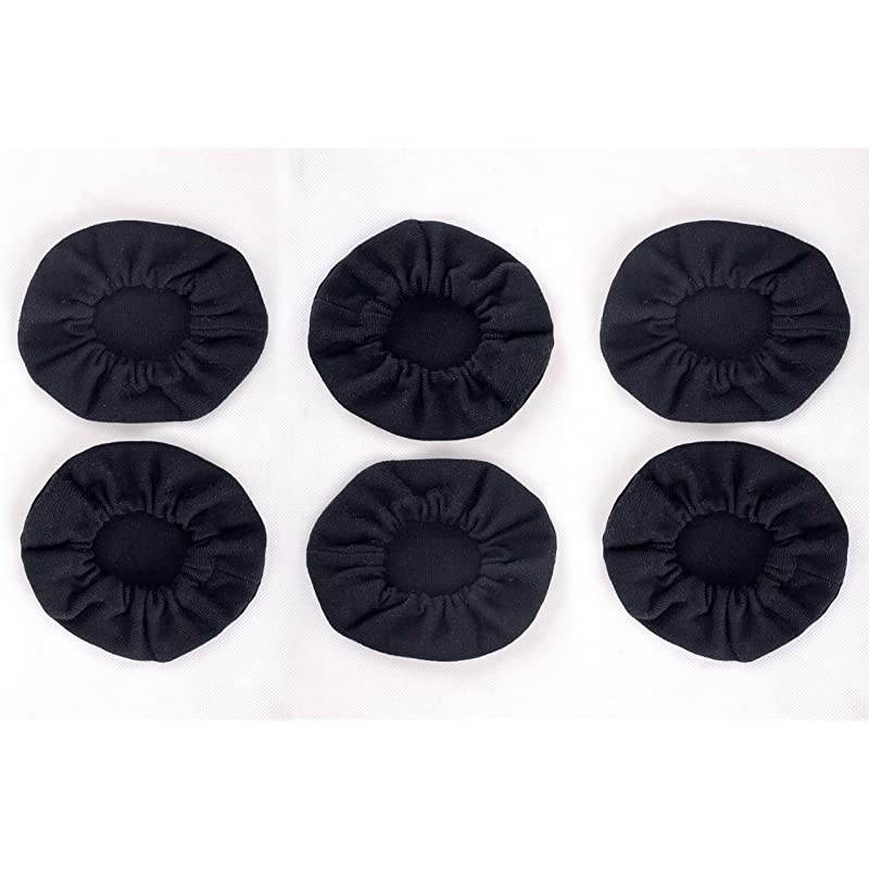 of 6 Cloth Ear Cover for Pilot Aviation Headset