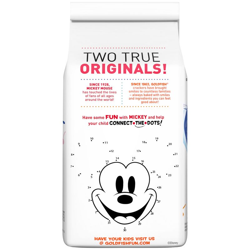 Pepperidge Farm Goldfish Special Edition Disney Mickey Mouse Cheddar Crackers - 6.6oz