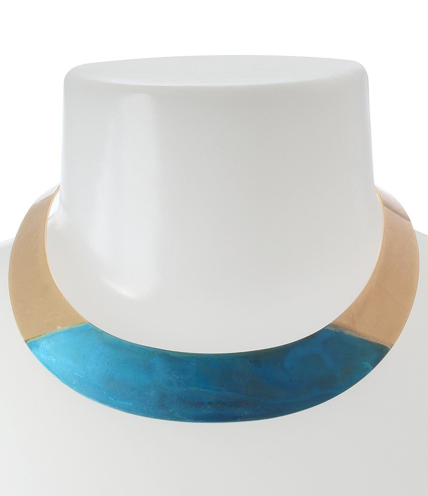 Robert Lee Morris Soho Patina Collar Necklace