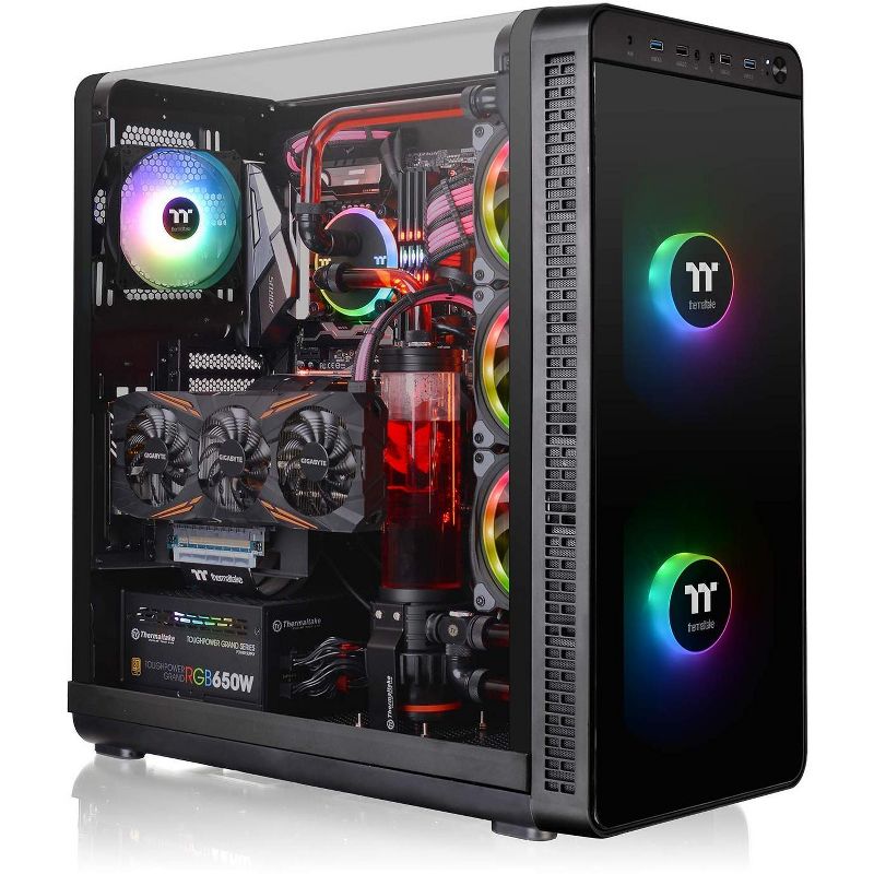 Thermaltake View 37 E-ATX Mid Tower Computer Case.