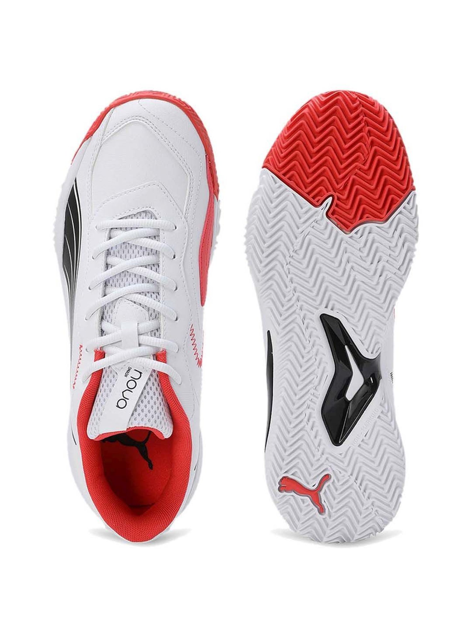 Puma Men's NOVA Smash White Tennis Shoes