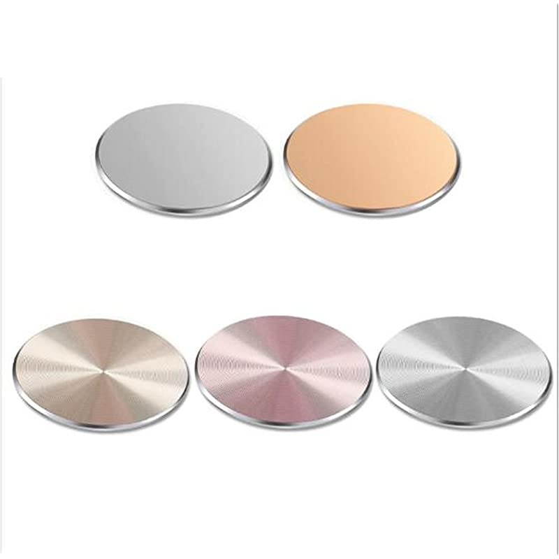 Circular Car Mount Metal Plate For All Magnetic Car Mount Cellphone Holder Black