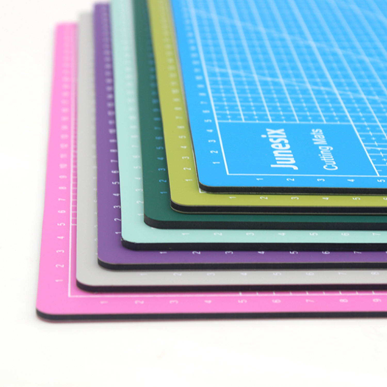 30 * 22cm Self Healing Cutting Mat Double-sided A4 Non-slip PVC Cutting Mat Board with Grid Lines Angles Design Art Supply for Scrapbooking Arts & Crafts Projects