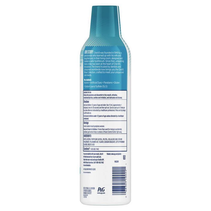 Oral-B Cavity Protection Special Care Oral Rinse - 16 fl oz