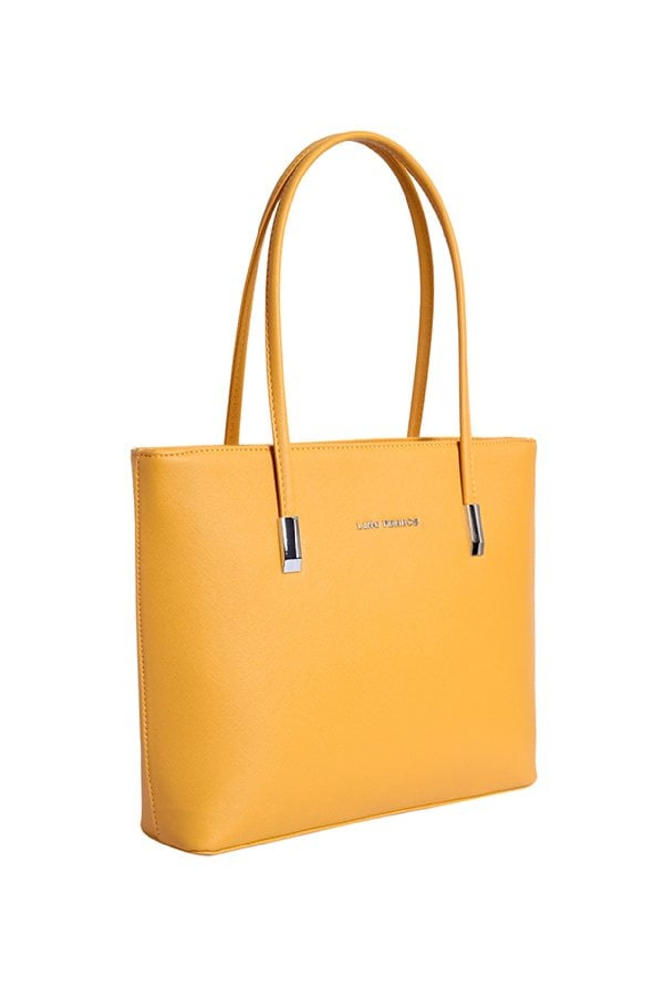 Lino Perros Yellow Solid Shoulder Bag