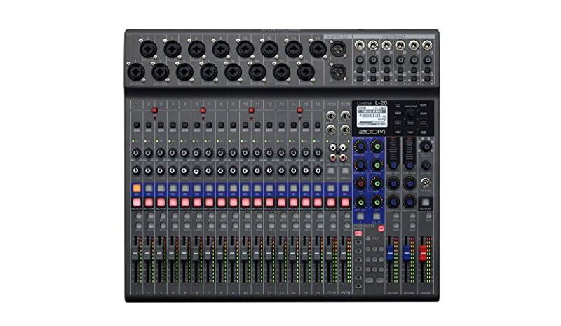Zoom LiveTrak L-20 Digital Mixer & Multitrack Recorde