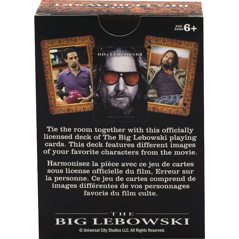 NMR Distribution The Big Lebowski Playing Cards | 52 Card Deck + 2 Jokers