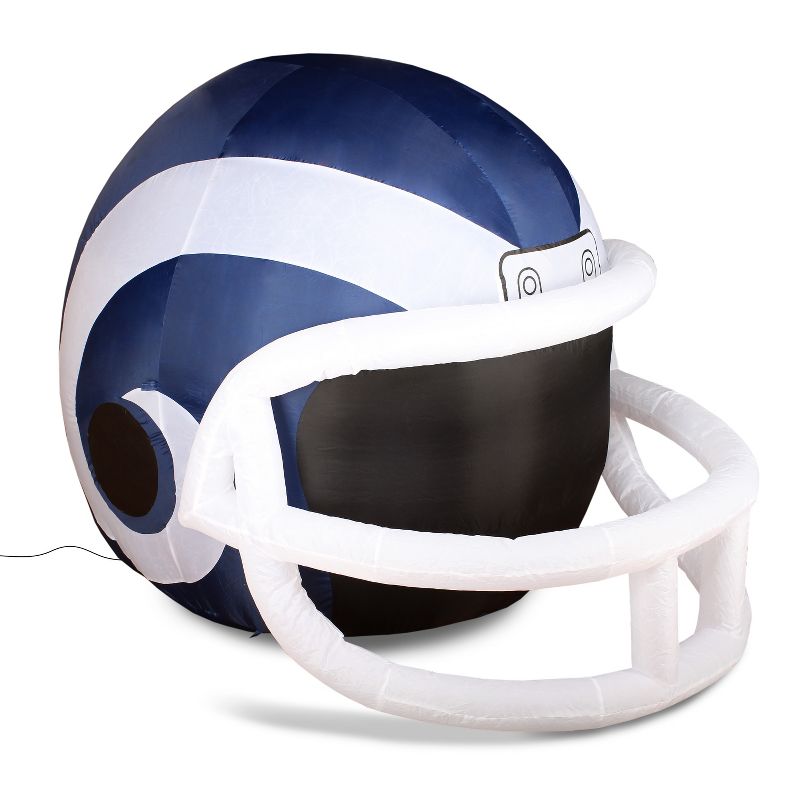 Fabrique NFL LA RAMS Team Inflatable Helmet   4 ft., 4 ft Tall, Blue