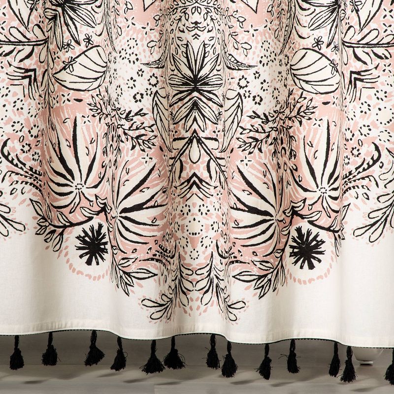 Owl Ya Doin Shower Pink Curtain - Homewear