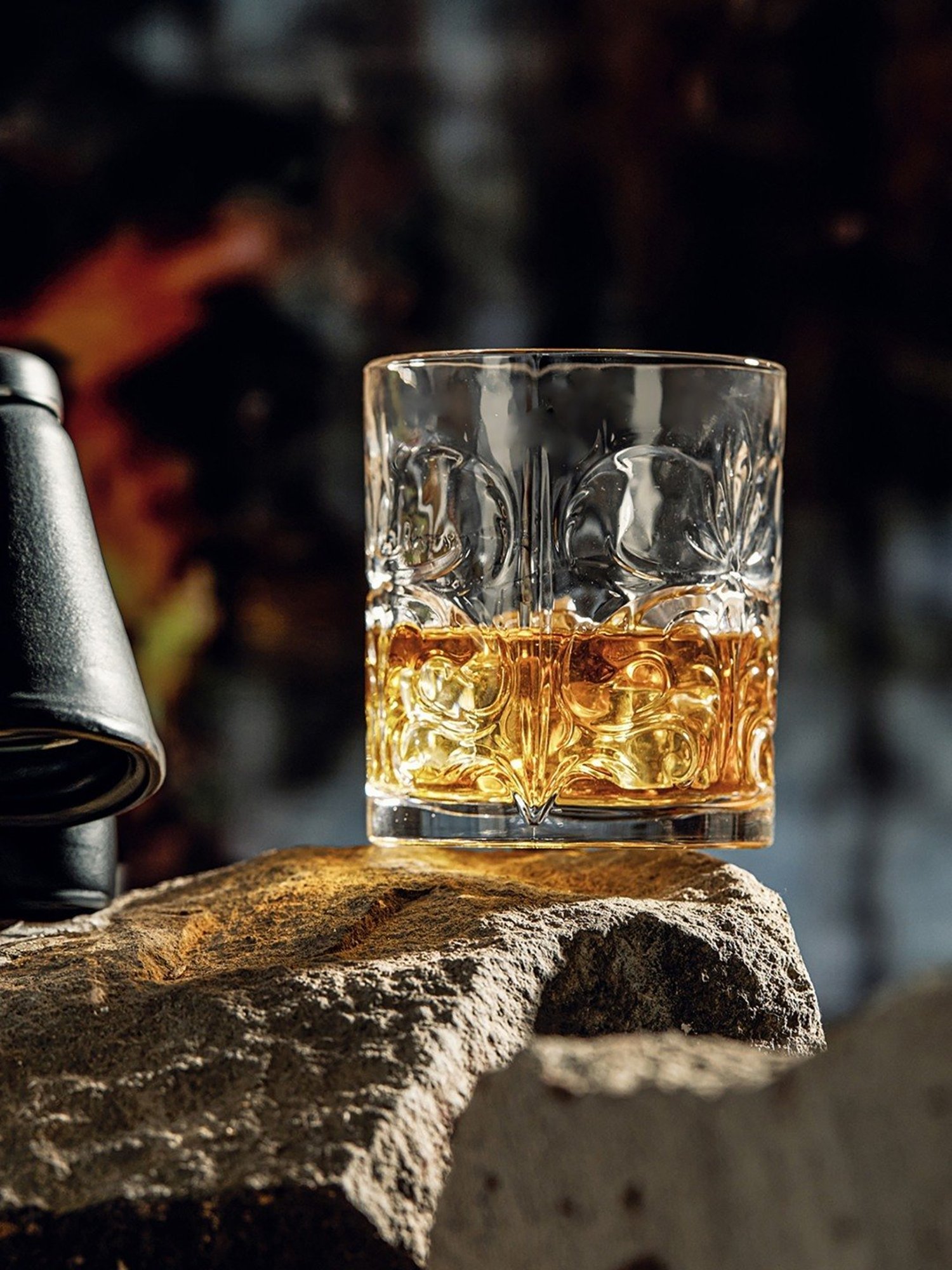 Trovea's Tattoo Dof Tumbler Transparent Glass Whisky Glass - Set of 6