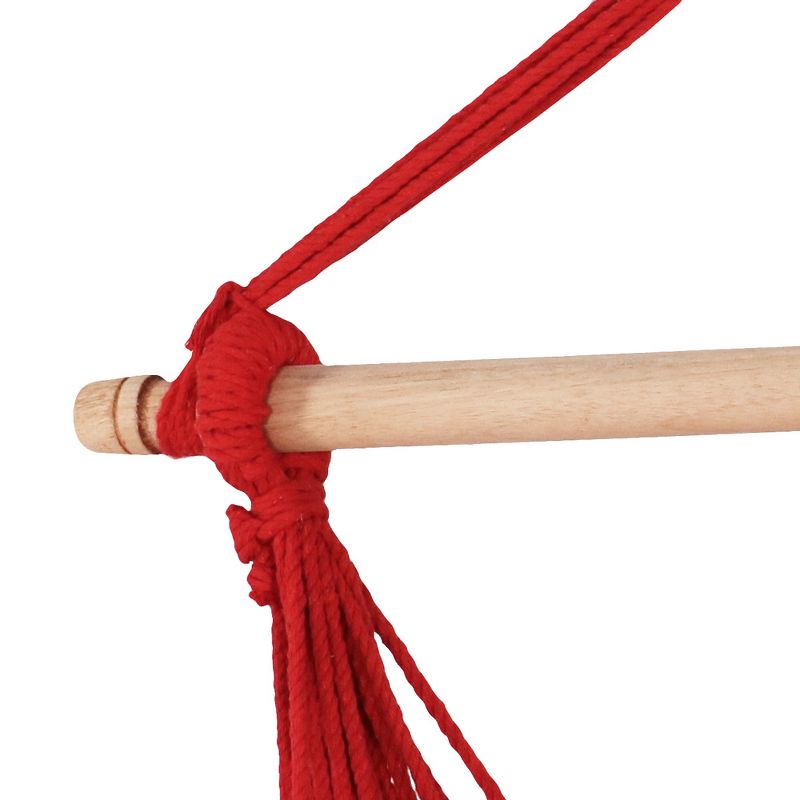 Web Spinner Swing 24" Diameter - Black - Sorbus