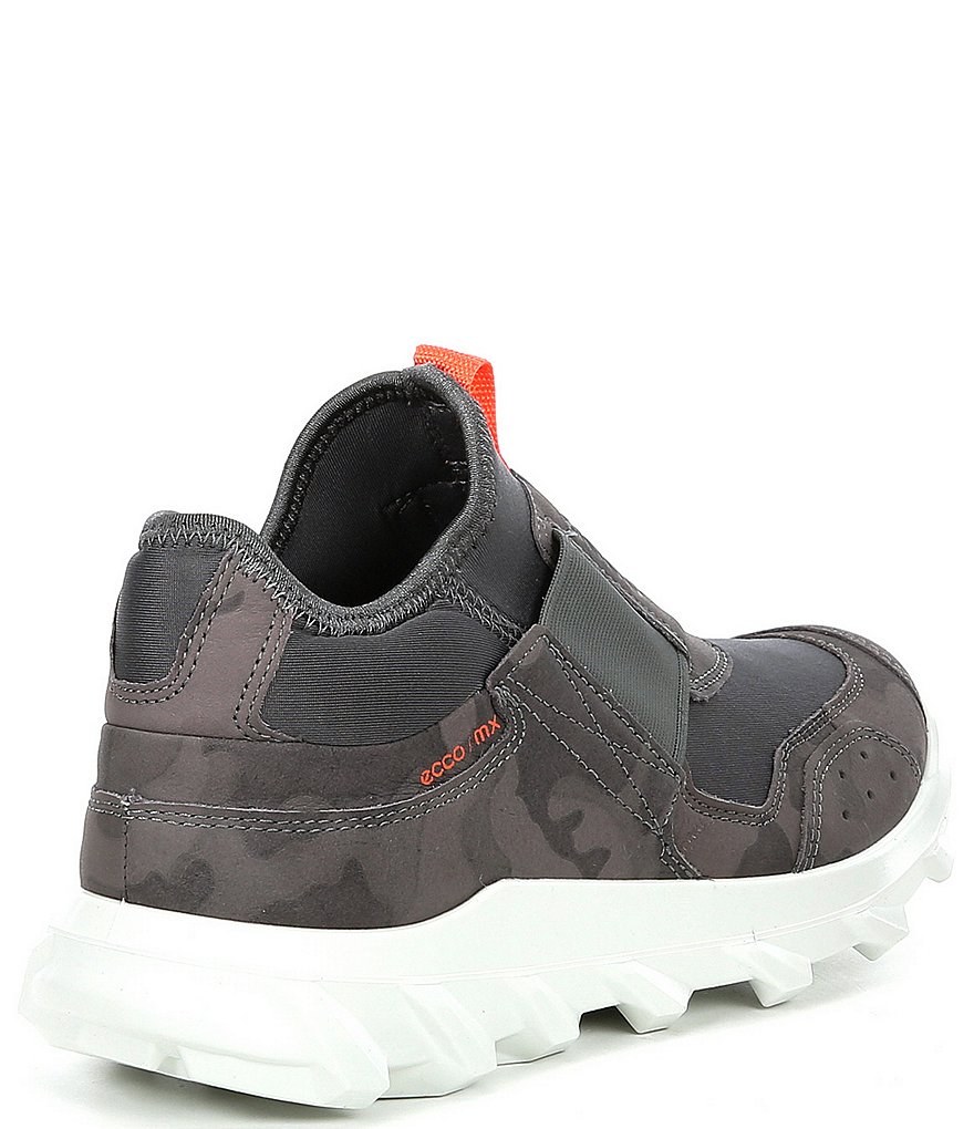 ECCO Motor Cross Camo Print Low Slip-On Sneakers