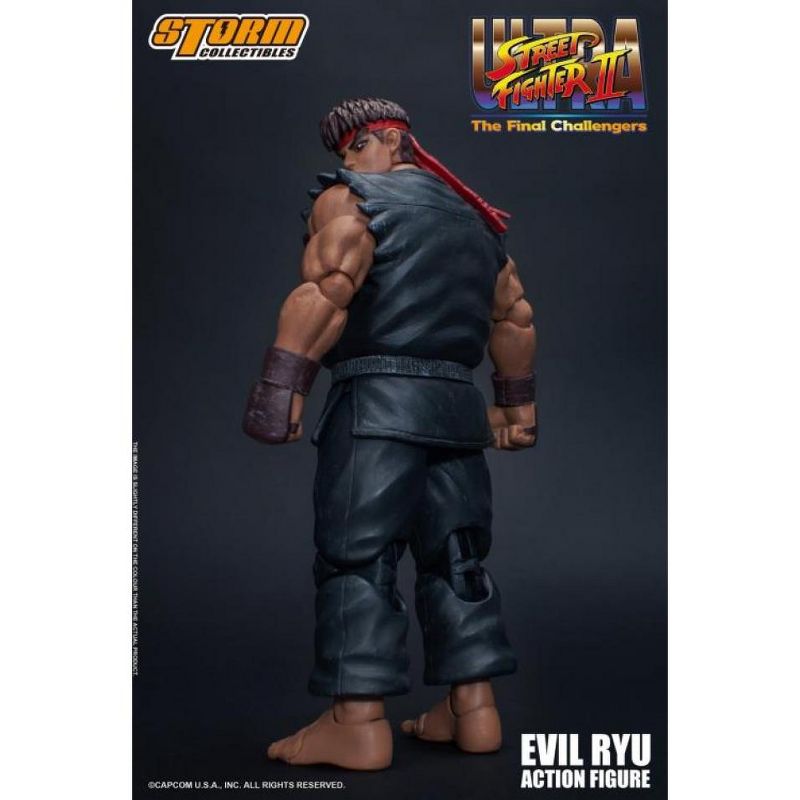 Evil Ryu 1:12 Scale Figure I Street Fighter | Storm Collectibles Action figures