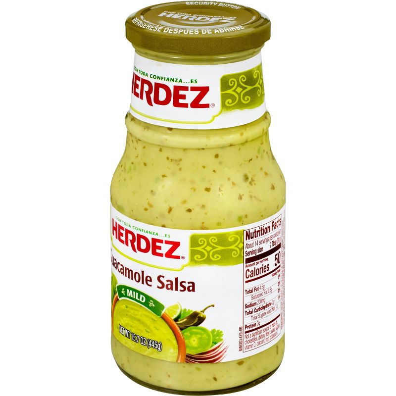 Herdez Guacamole Salsa Mild - 15.7oz
