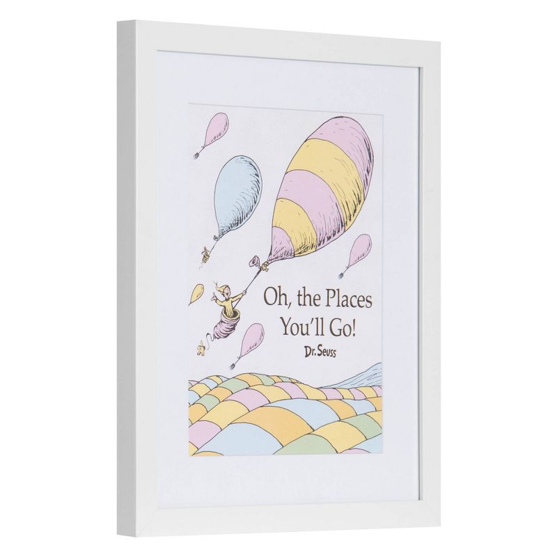 12"x14" Dr. Seuss Oh The Places You'll Go Framed Print Wall Art
