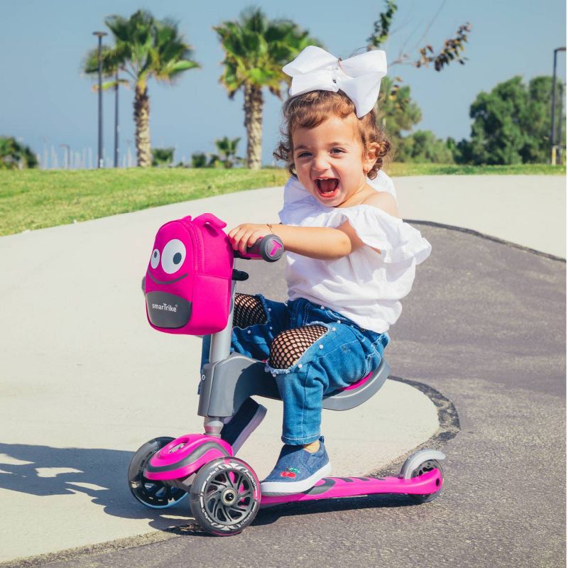 smarTrike T1 3 Wheel Kids' Kick Scooter - Pink