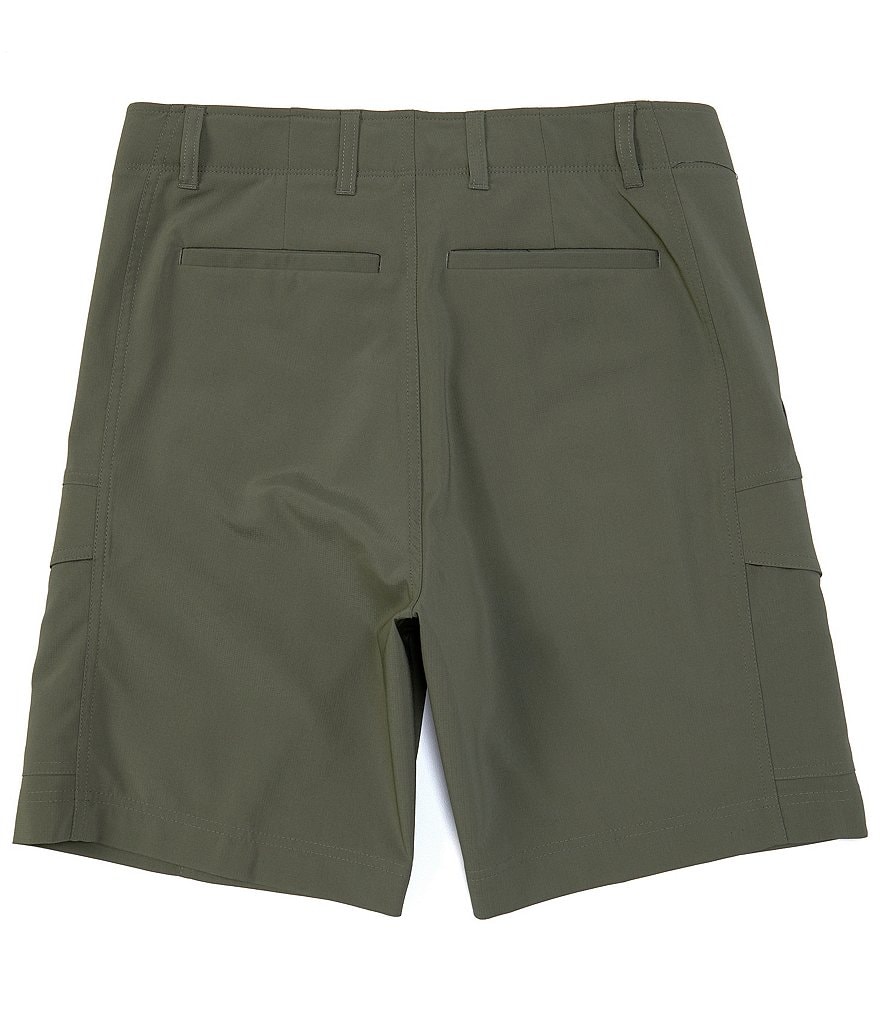 Caribbean Big and Tall 9#double; and 11#double; Inseam Knit Jacquard Shorts