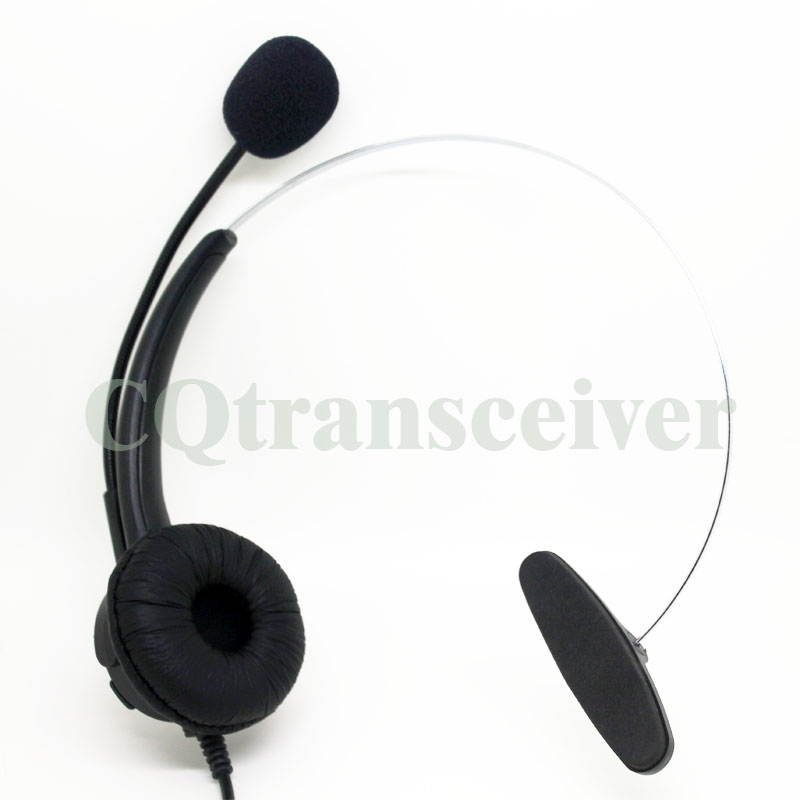 CQtransceiver Call Center Phone Systems Mono Headset RJ9 Plug for Aastra 480e 480i m9417cw M4000 M4020 M5208 Earphone