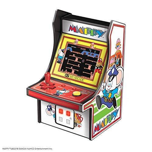 MY ARCADE Bandai Namco MAPPY 6" Micro Arcade Machine Portable Handheld Video Game