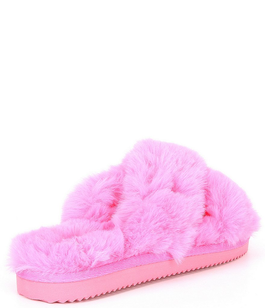 MICHAEL Michael Kors Lala Faux Fur Slippers