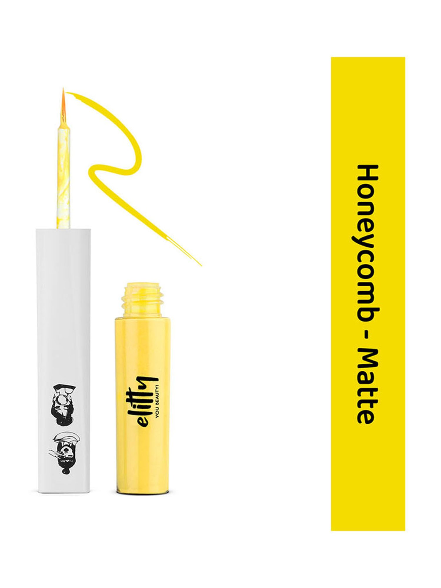 Elitty All Eyes on You Pop Eyeliner - Honeycomb (Matte Yellow) - 4 ml