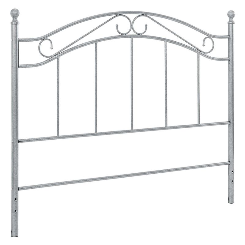 Rozella Queen Metal Headboard Pewter - Dorel Living