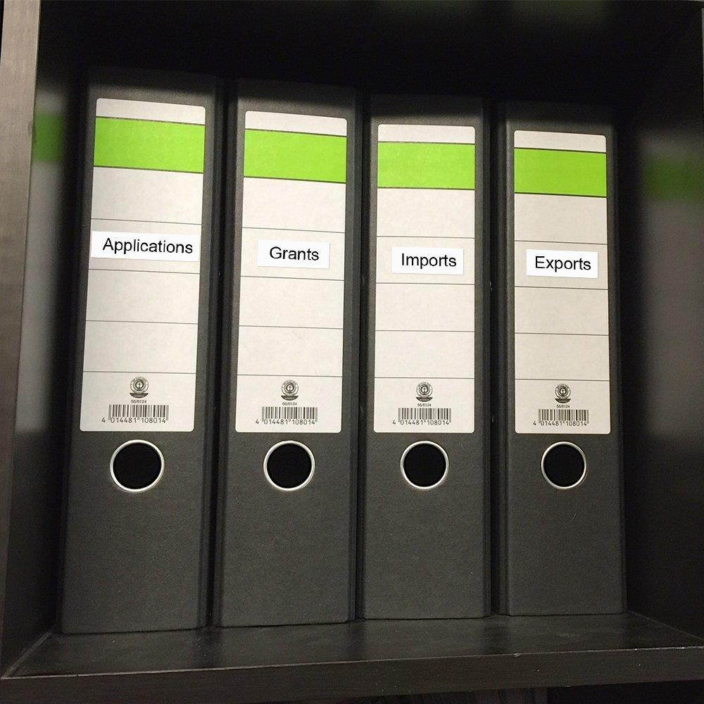 12mm 0.47 Inch Label Maker Tape Compatible with Brother PTouch PTD400 PTD210 Label Maker, 5-Pack Replace TZe-231 TZ 231