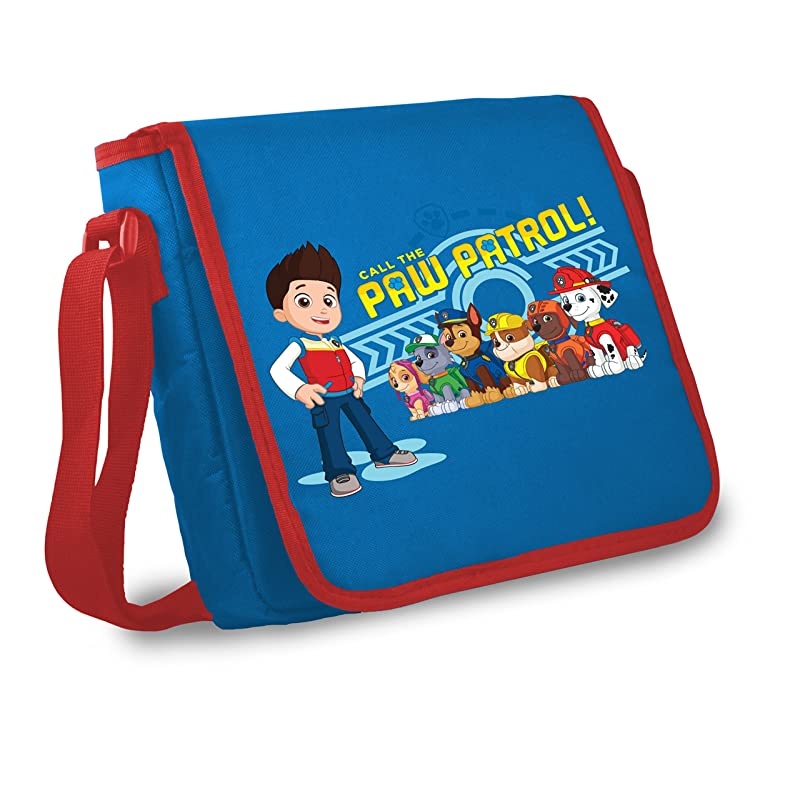 Nickelodeons Paw Patrol Theme 7Inch Portable DVD Player with Headphones and Travel Bag Blue