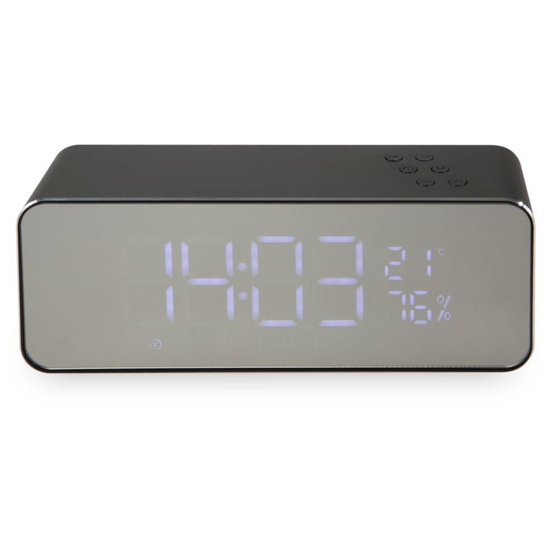 Memorex Bluetooth Clock Radio - Silver