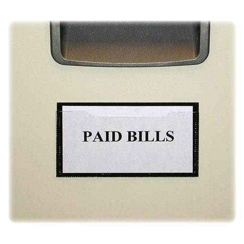 Tatco TCO29400 Magnetic Label Holder- 4-.44in.x6-.38in.- Inserts 4in.x6in.- 10-PK