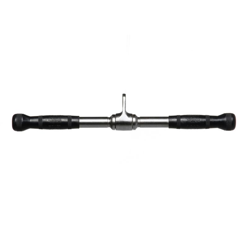 Power Systems 61952 Premium Revolving 20 Inch Steel Straight Bar with Ergonomic Handles