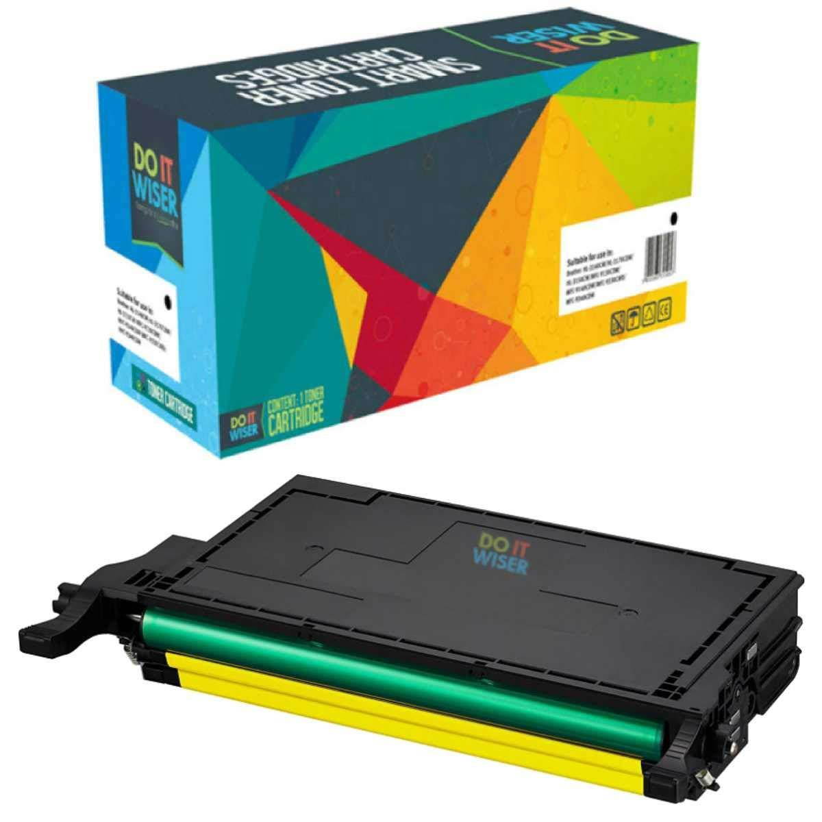 Do it Wiser Compatible CLT-Y506L Toner for Samsung CLP-620ND CLX-6220FX CLX-6250FX CLP-620 CLP-670 CLP-670N CLP-670ND | Yellow
