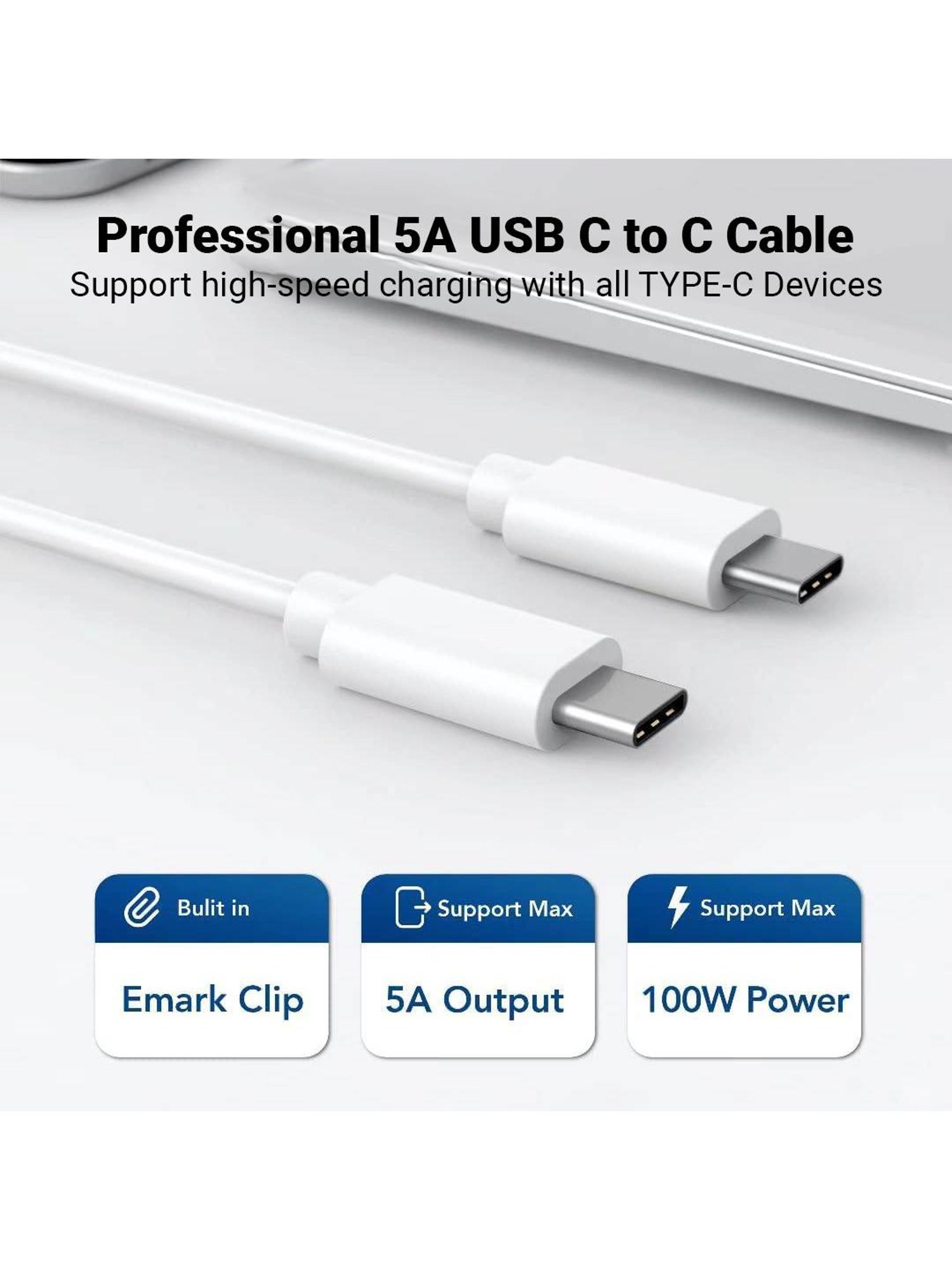 UNIGEN 20W PD Type-C Fast Charger Adapter for Samsung Galaxy S20 (White)