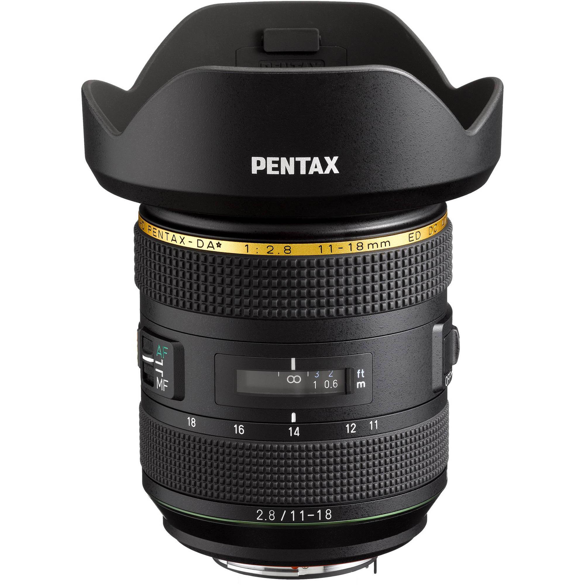 Pentax HD DA* 11-18mm f/2.8 ED DC AW Zoom Lens