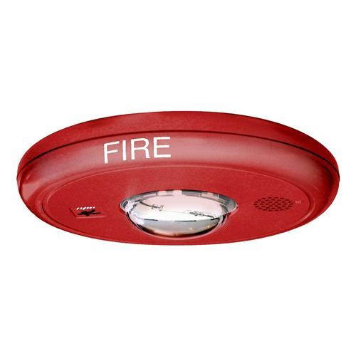 EGCFR-VM EDWARDS STROBE CEILNG MT W/FIRE  RED
