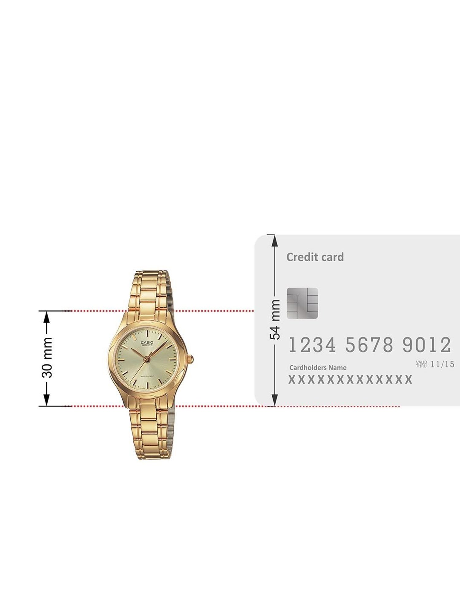 Women's Disney Minnie Mouse Nylon Strap Watch - Red