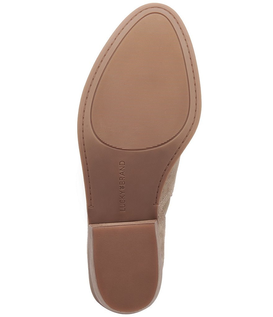 Lucky Brand Fallo Leather Booties